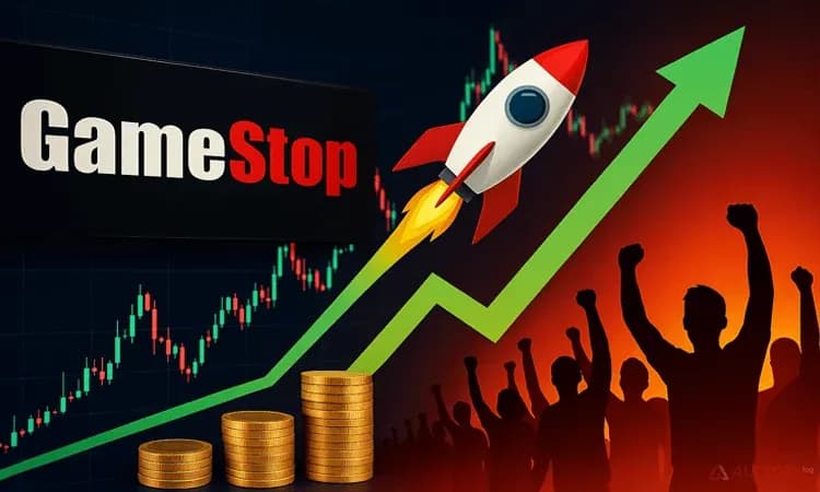 Динамика GameStop в 2021 году