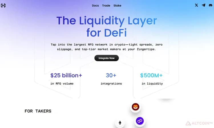 Сайт Hashflow
