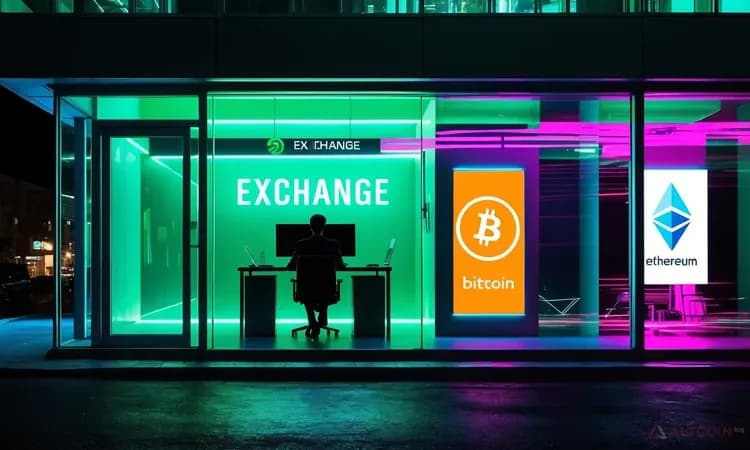 Работа криптообменника