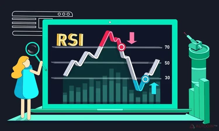 RSI график