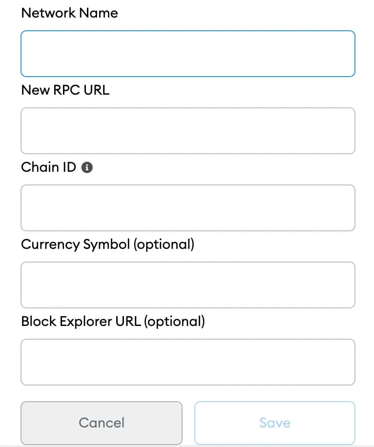 Добавление криптовалюты в Metamask