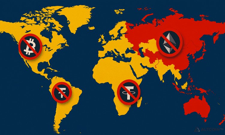 Countries that banned cryptocurrency – China, Nepal, Bangladesh