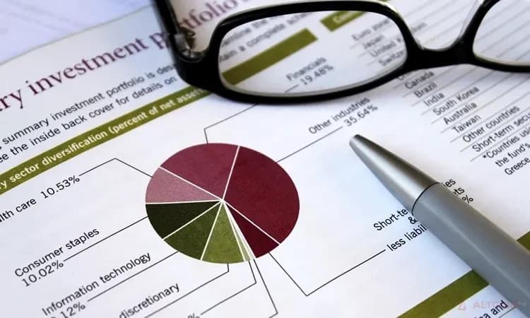 Схематичное представление принципа работы индексного фонда.
