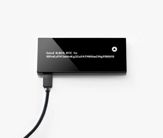 KeepKey wallet.