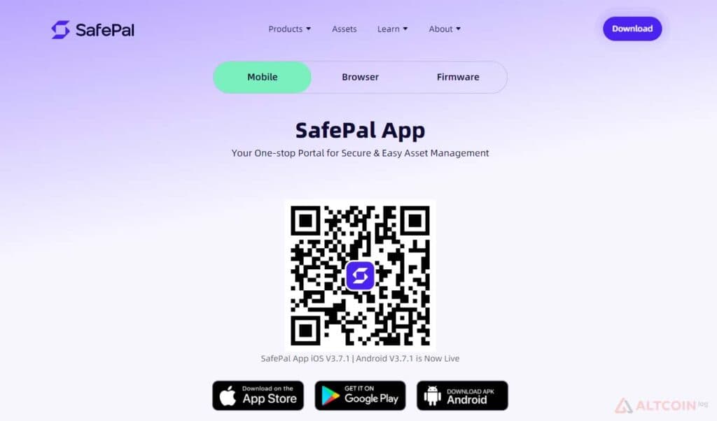 SafePal app promo image.
