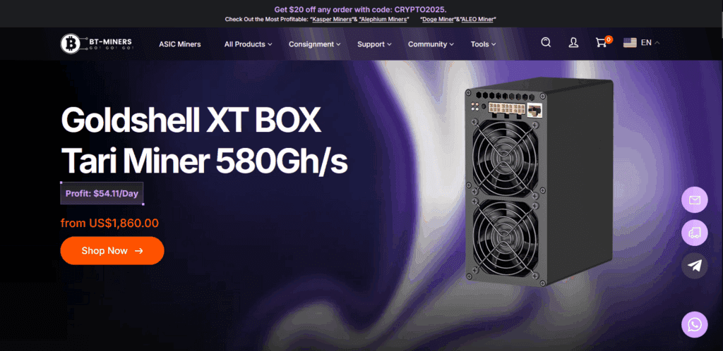 Buy hydro kits for ASIC miners