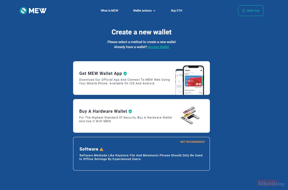 Mew wallet