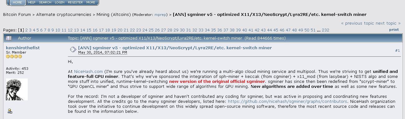 тема на форуме