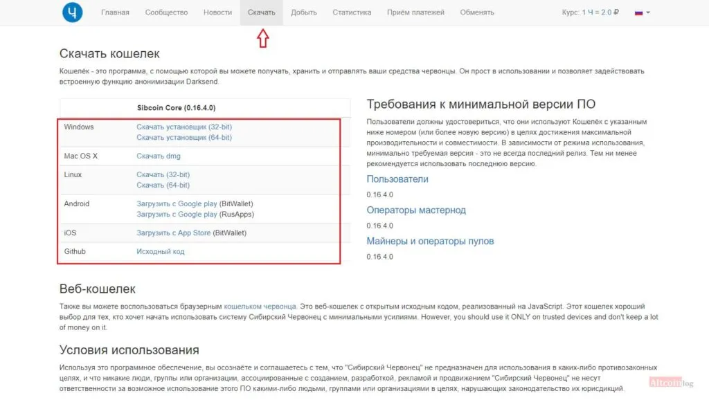 кошельки на официальном сайте