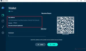 На майнинг-сервисах BEAM выплата происходит после запроса